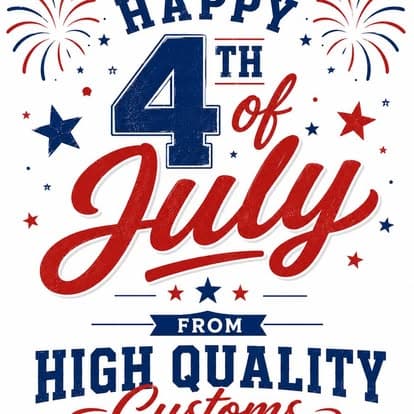 A Fourth of July tee from High Quality Customs.